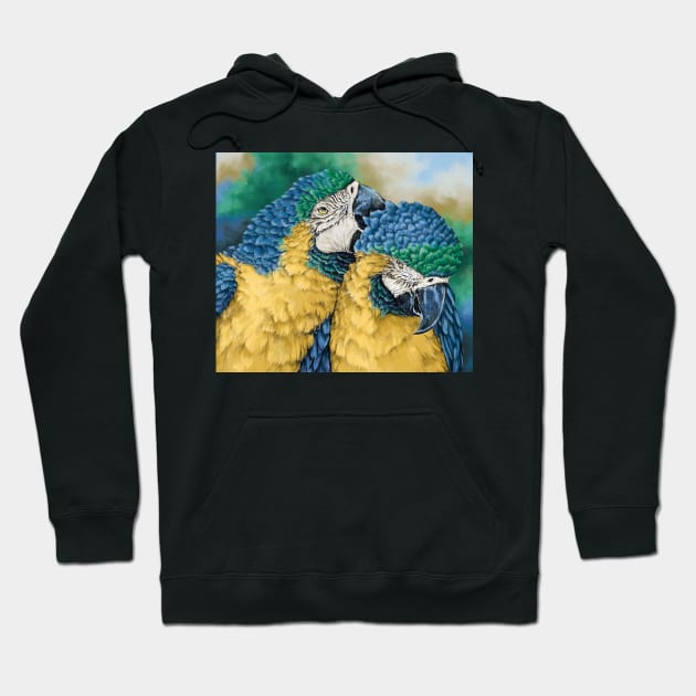 Parrots Hoodie by Anilia